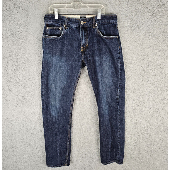 Goodale Selvedge Denim Straight Jeans Mens 33x39 New York - Picture 2 of 10